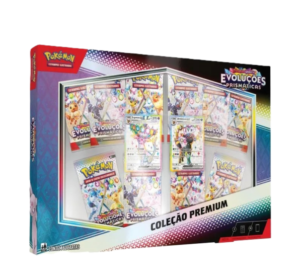 Box Coleção Premium EV8.5 Evoluções Prismáticas